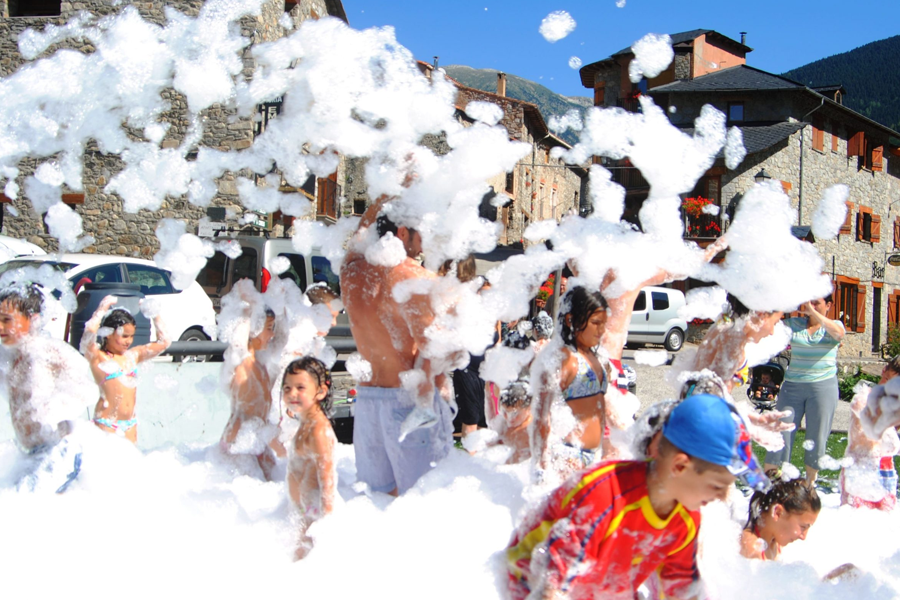 Xeringada i festa de l'escuma