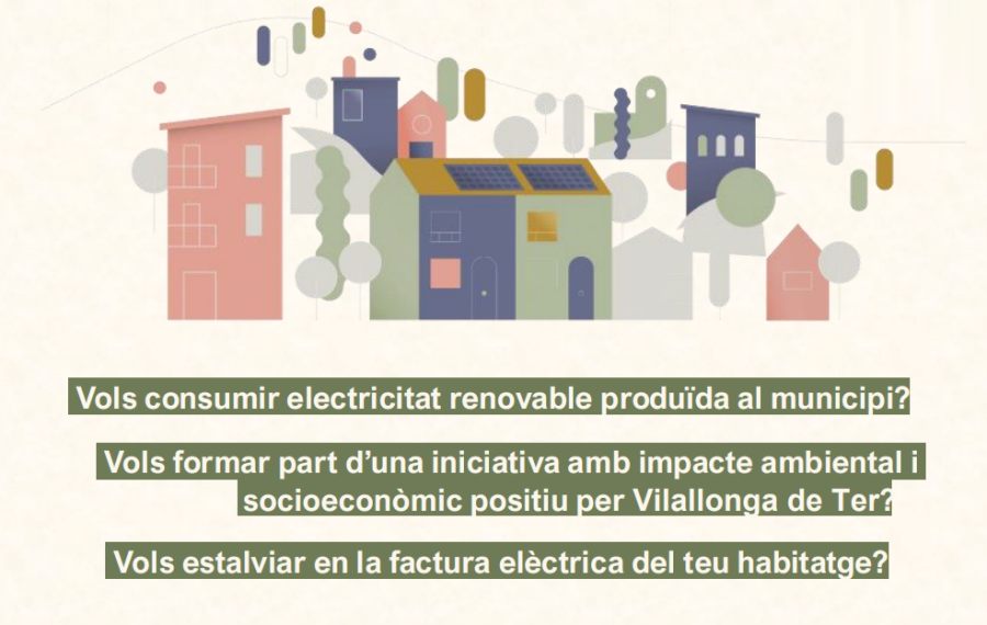 Comunitat energètica de Vilallonga de Ter: Sessió informativa