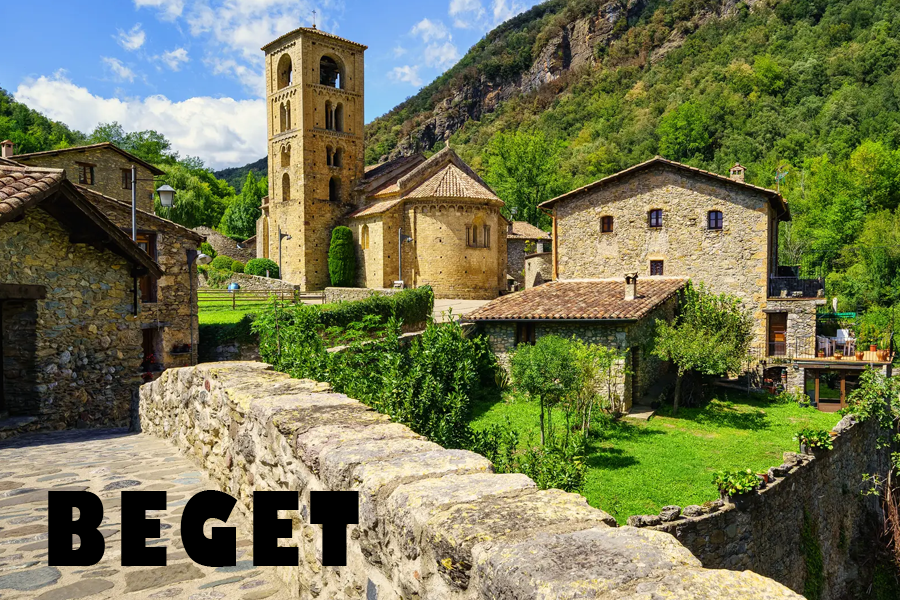 Visita històrica a Beget