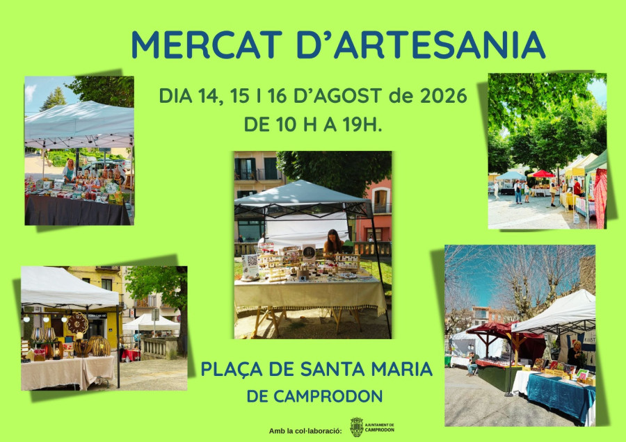 Mercat artesanal a Camprodon