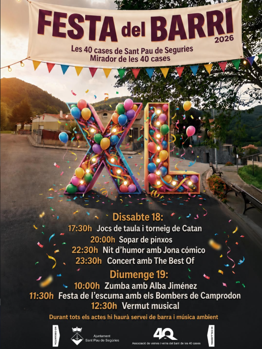 Les 40 casetes: Festa del Barri