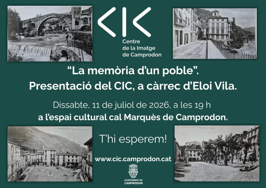 Presentació de "La memòria d'un poble" al CIC