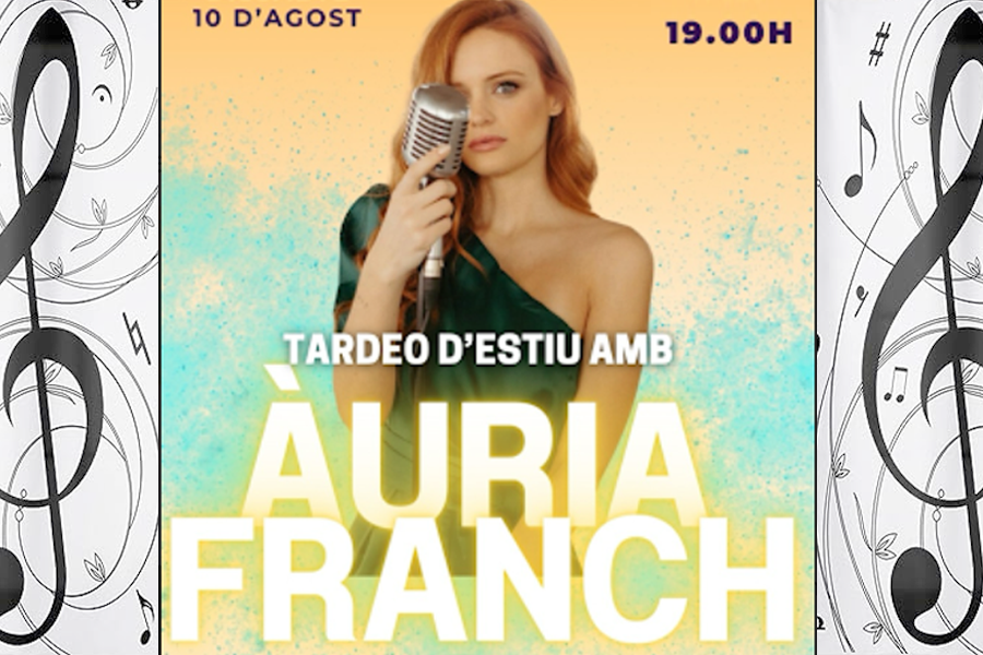 Tardeo d'estiu amb Àuria Franch i la Seva Banda