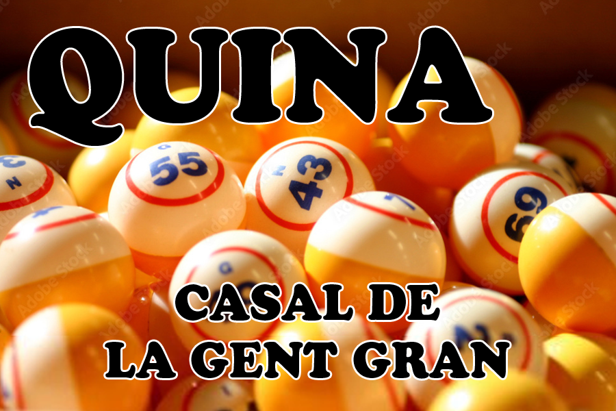 Quina popular al Casal de la Gent Gran