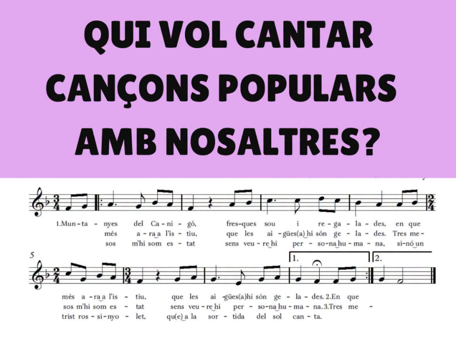 Canta cançons populars a Molló!