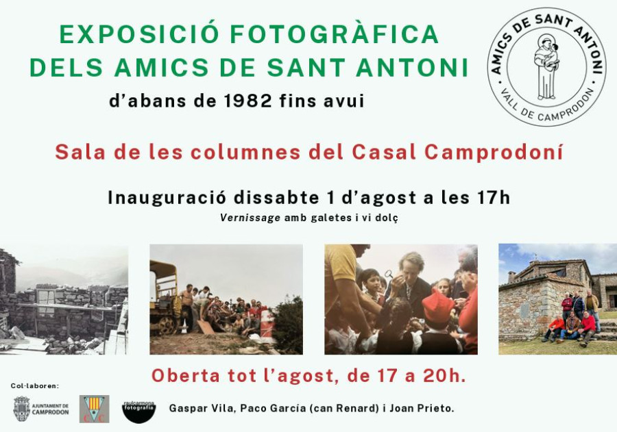 Exposició fotogràfica dels Amics de Sant Antoni