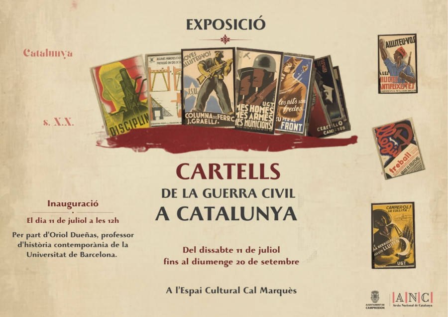 Exposició: "Cartells de la Guerra Civil a Catalunya"