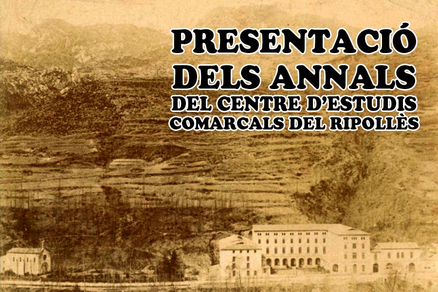 Presentació dels annals del Centre d'Estudis Comarcals del Ripollès