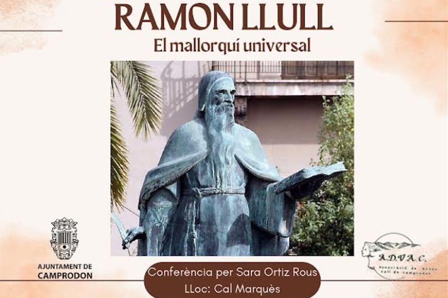 Conferència: "Ramon Llull, el mallorquí universal"