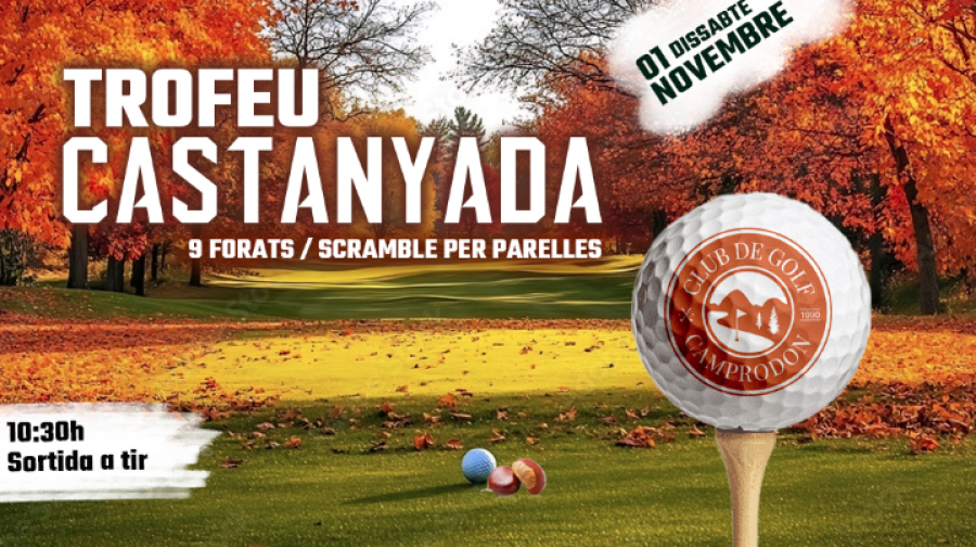 Trofeu de golf Castanyada