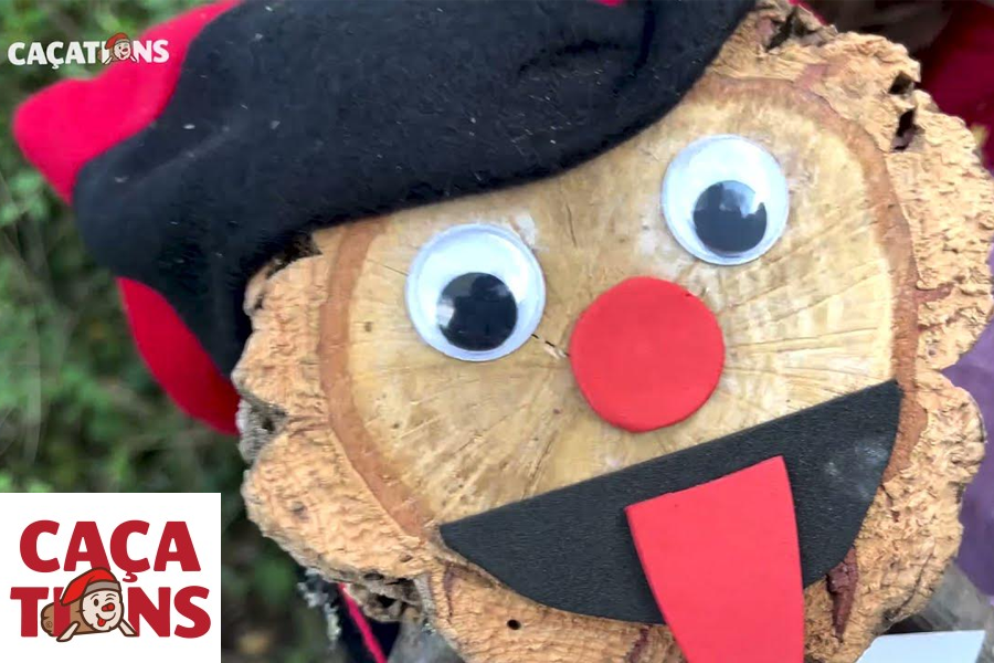 Vine a caçar el teu Tió de Nadal!