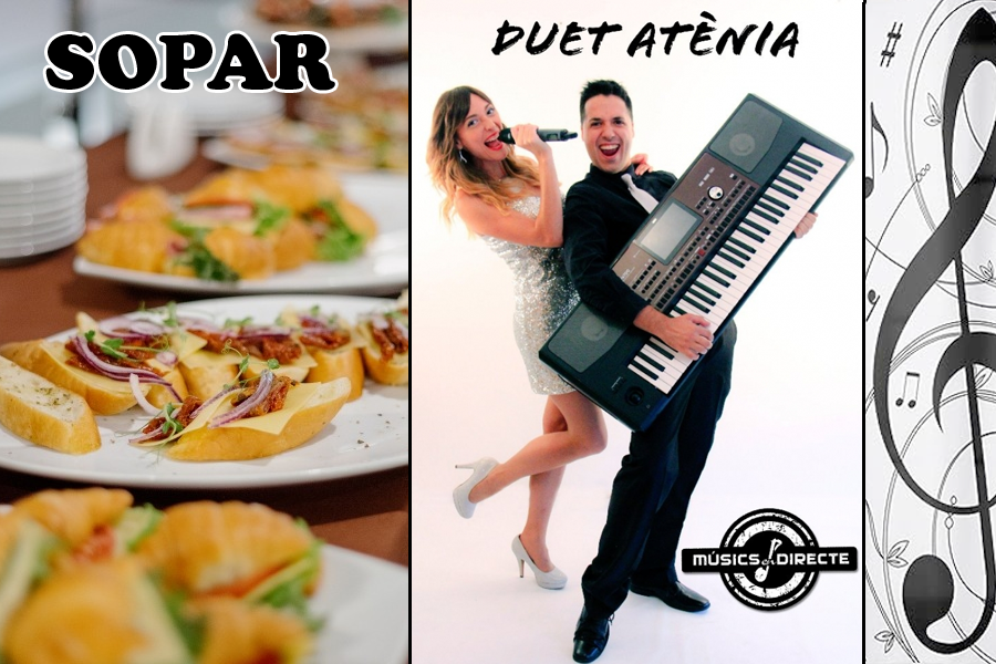 Sopar popular a Can Bataller + Ball amb el duet Atènia