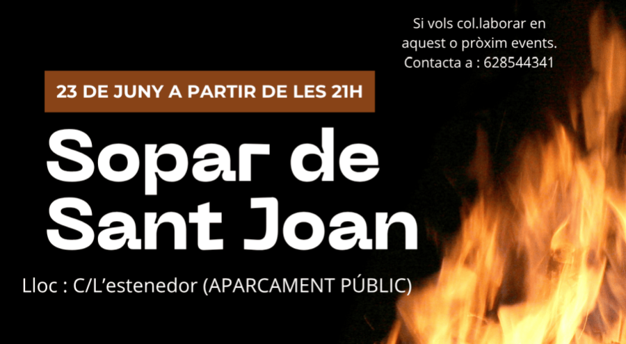 Sopar de Sant Joan a Vilallonga de Ter