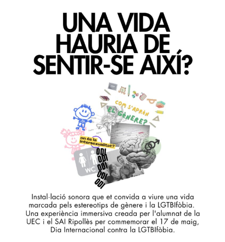 "Una vida hauria de sentir-se així?"