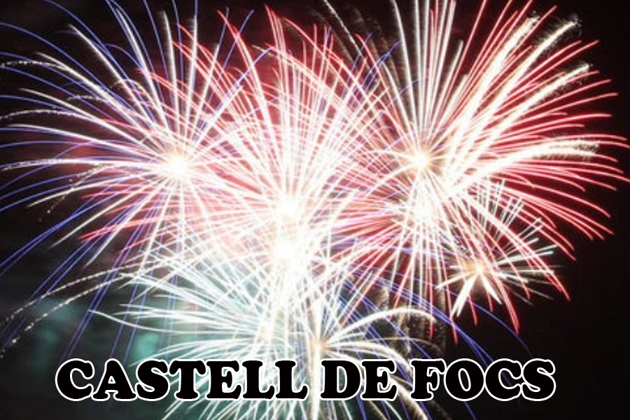 Castell de focs artificials i fi de Festa Major