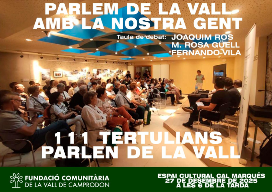 Xerrada FCVC: 111 tertulians parlen de la Vall