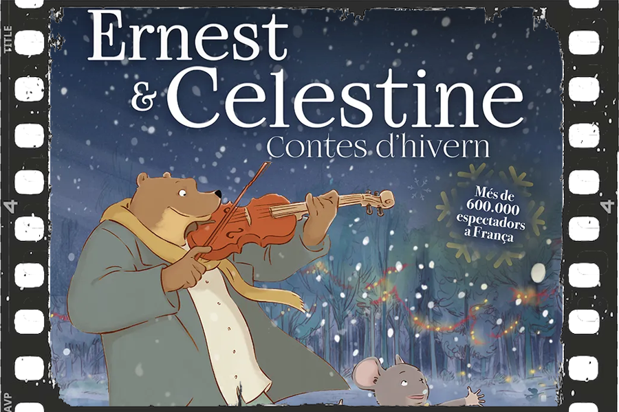 Cinema (sessió infantil): "Ernest & Celestine, Contes d'hivern"