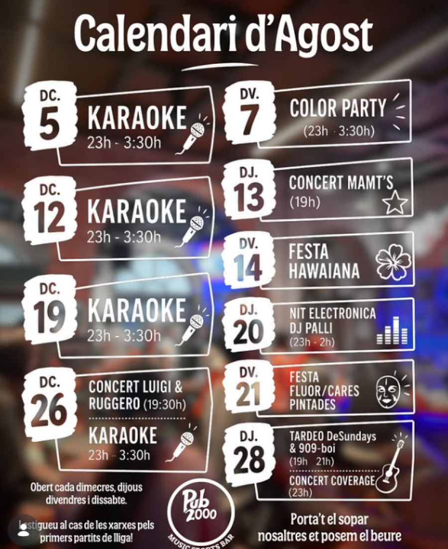 Karaoke al Pub 2000