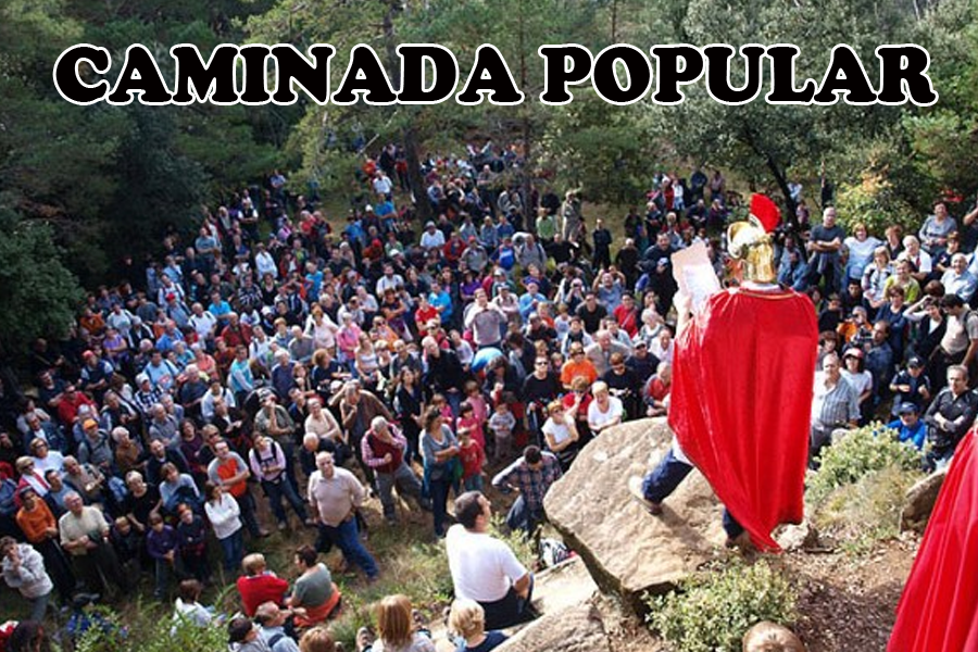 Caminada popular per la Via Romana