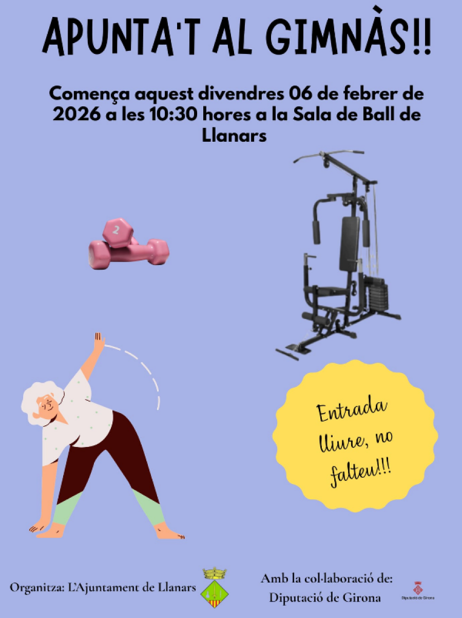 Gimnàstica a Llanars