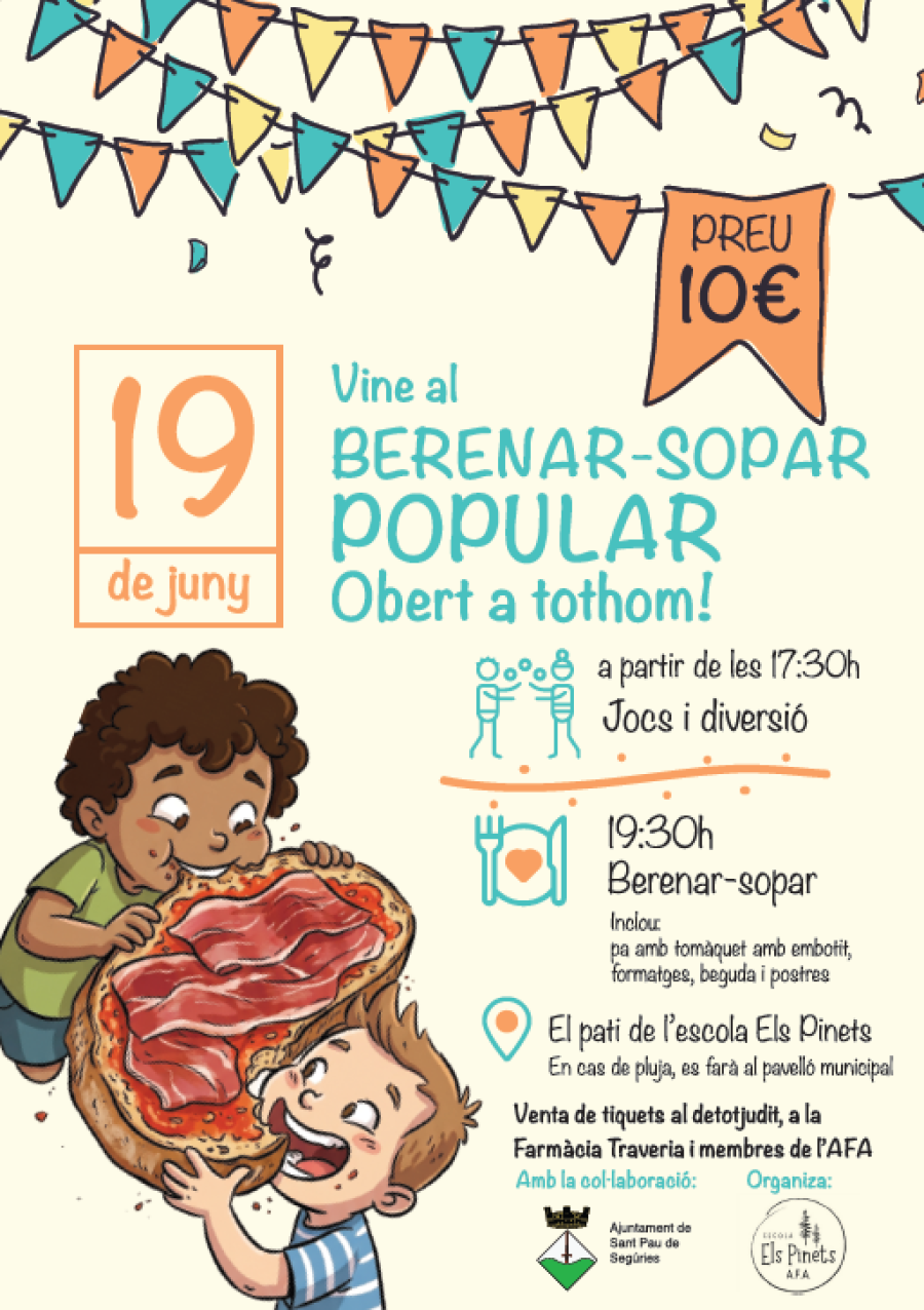 Berenar-Sopar popular