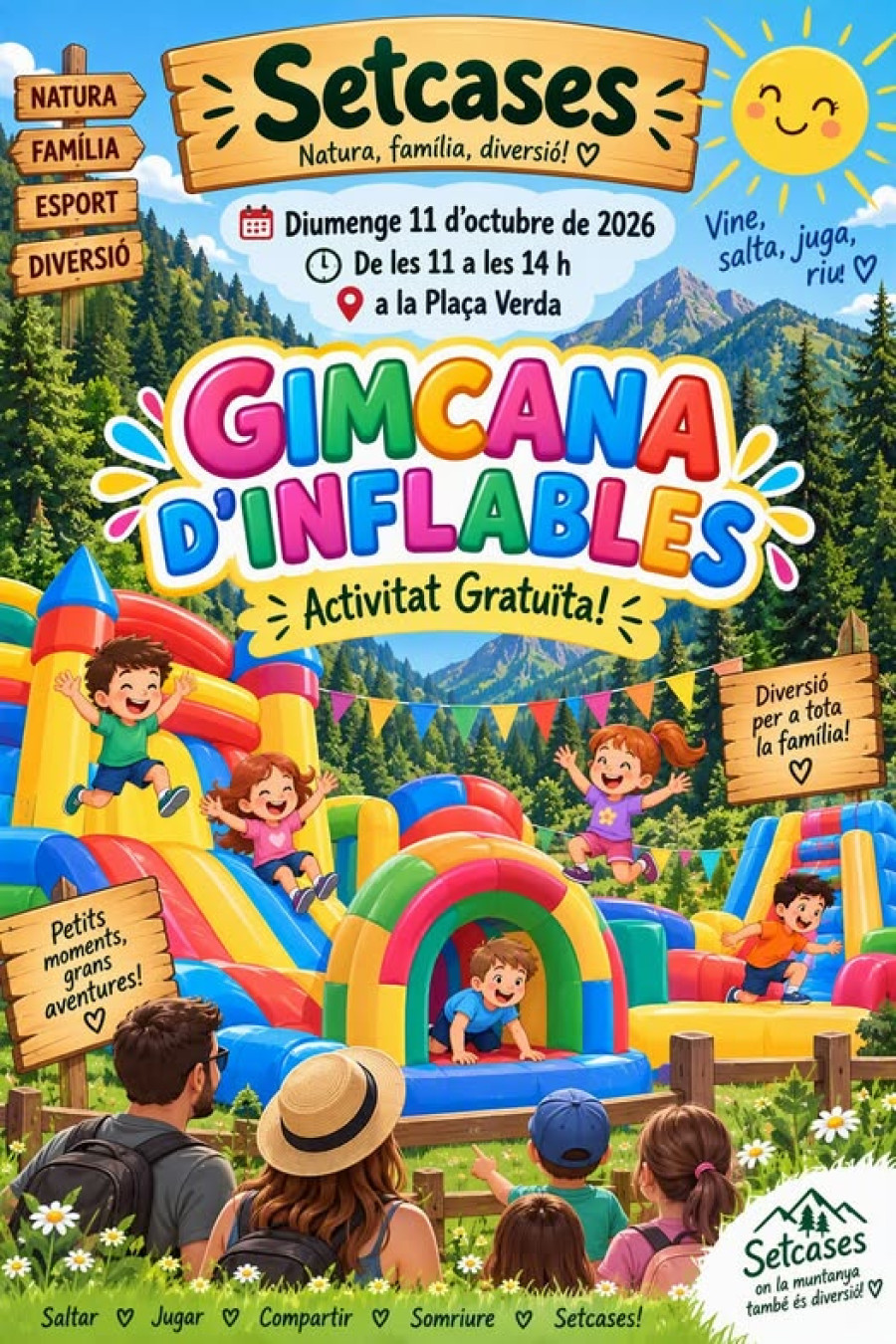 Gimcana d'inflables