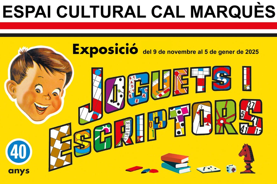 Exposició: de joguines clàssiques "Joguets i Escriptors"