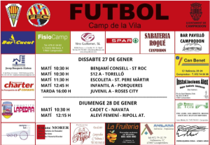 Futbol al Camp de la Vila