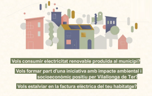 Comunitat energètica de Vilallonga de Ter: Sessió informativa
