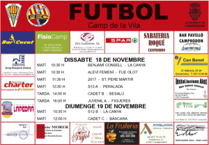 Futbol al Camp de la Vila