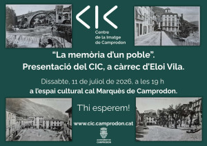 Presentació de "La memòria d'un poble" al CIC