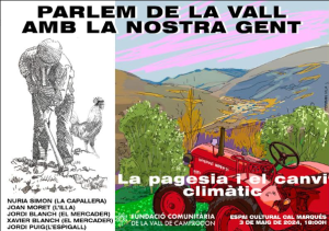 Xerrada FCVC: La pagesia i el canvi climàtic a la Vall de Camprodon