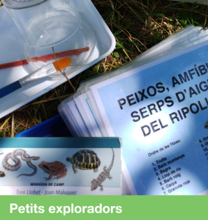 Els petits exploradors del parc natural