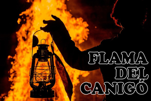 Arribada de la Flama del Canigó a Molló