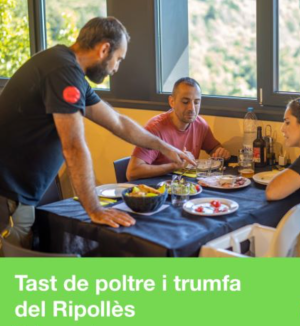 Tast de poltre i trumfa del Ripollès