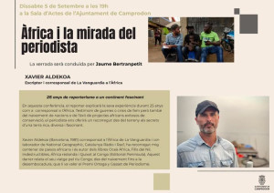 Conferència "Àfrica i la mirada del periodista"