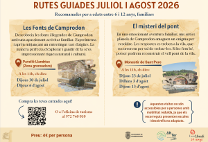 Ruta guiada: Les fonts de Camprodon