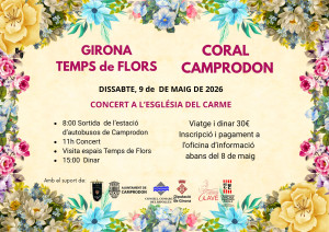Girona Temps de Flors amb la Coral Camprodon