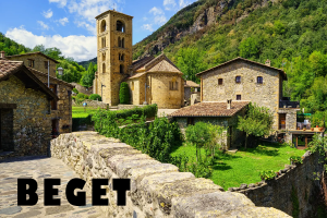 Visita guiada a Beget (en Francès)