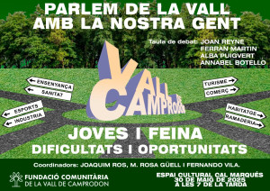 Xerrada FCVC: Joves i Feina