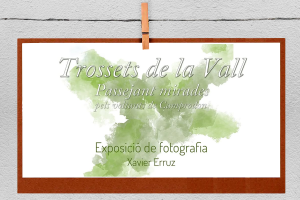 Exposició: "Trossets de la Vall"