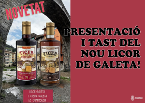 Presentació i tast del nou licor de galeta