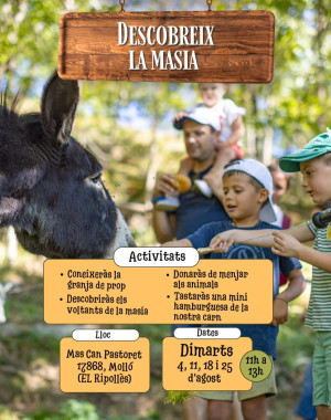 Descobreix la masia de Can Pastoret