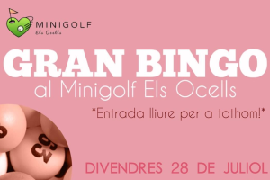 Gran bingo al Minigolf Els Ocells!
