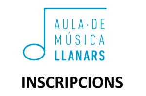 Inscripcions a l'Aula de Música de Llanars