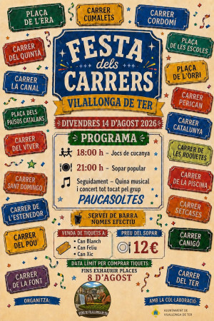 Festa dels carrers de Vilallonga de Ter