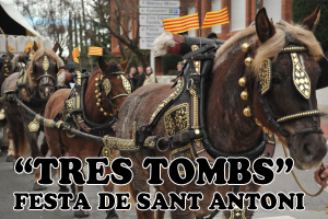 Festa de Sant Antoni "Tres Tombs" de Llanars i Camprodon